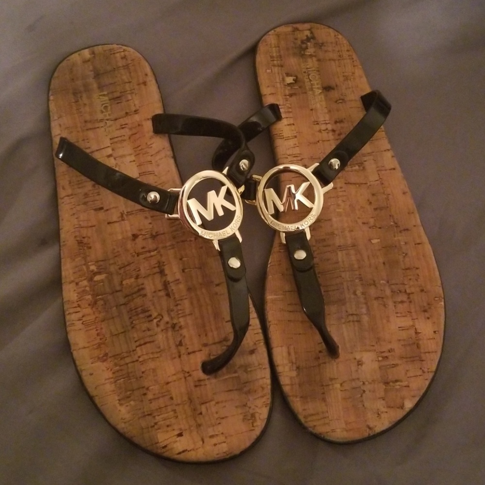 Michael Kors flip flops